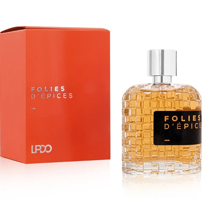 Lpdo Folies D' Epices manufacturer bottle, linked from the supplied product catalogue.