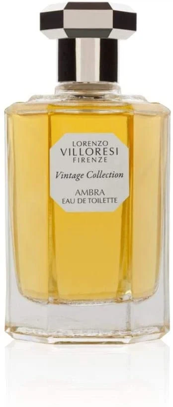 Lorenzo Villoresi Ambra manufacturer bottle, linked from the supplied product catalogue.