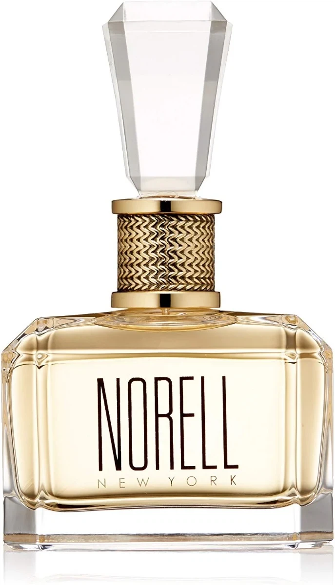 Norell New York manufacturer bottle, linked from the supplied product catalogue.