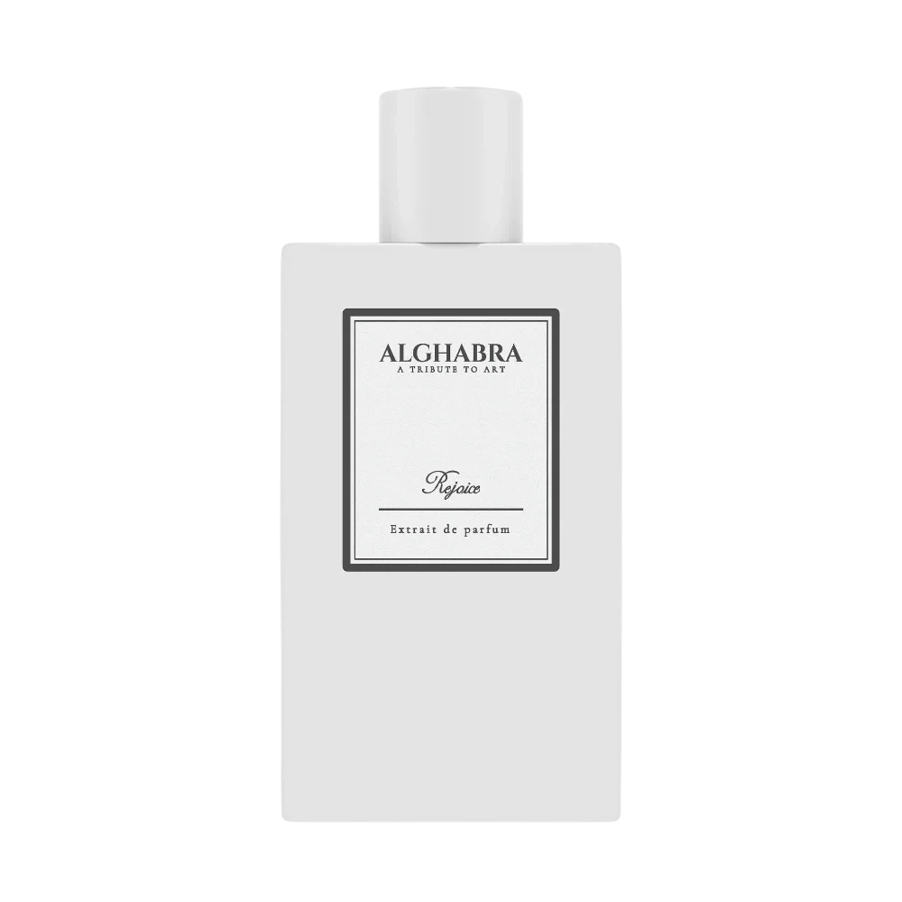 Alghabra A Tribute To Art Rejoice manufacturer bottle, linked from the supplied product catalogue.