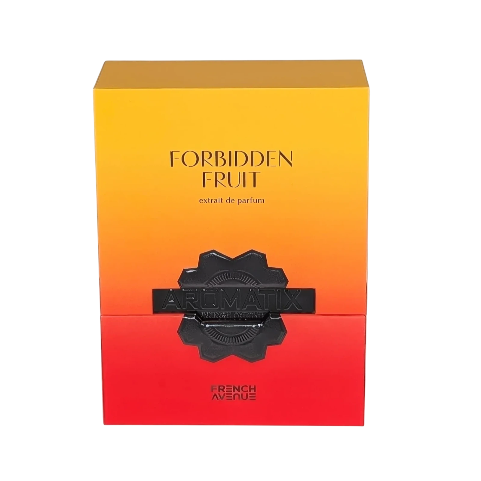 French Avenue Aromatix Forbidden Fruit Oriental Floral manufacturer bottle, linked from the supplied product catalogue.
