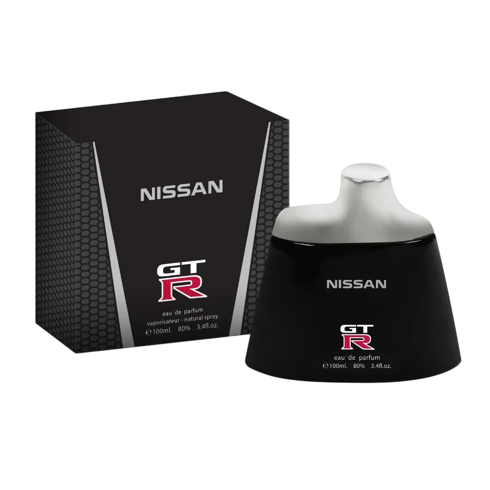 Nissan GTR manufacturer bottle, linked from the supplied product catalogue.