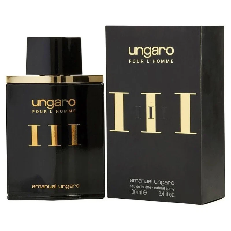 Emanuel Ungaro Pour L'Homme III manufacturer bottle, linked from the supplied product catalogue.