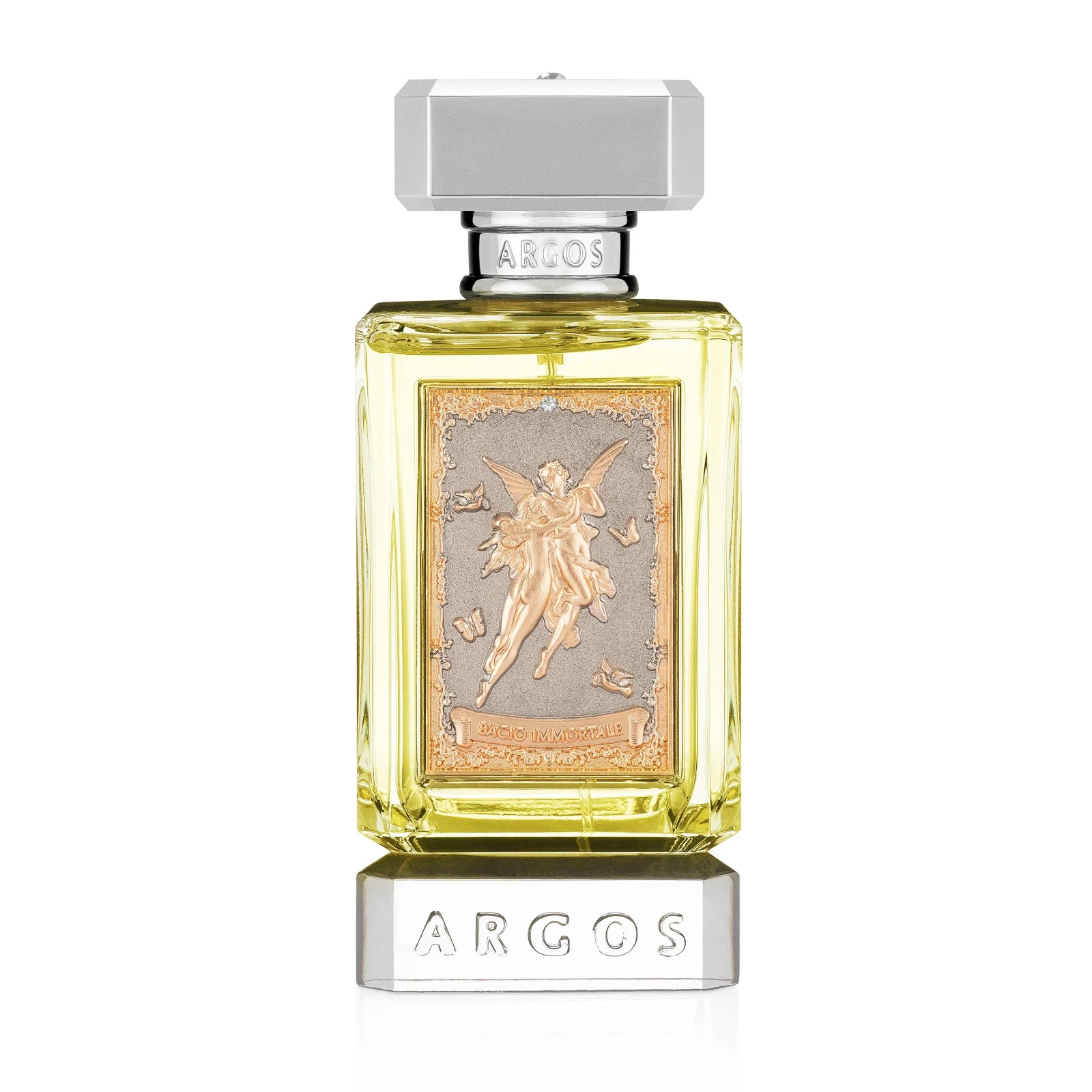 Argos Bacio Immortale manufacturer bottle, linked from the supplied product catalogue.