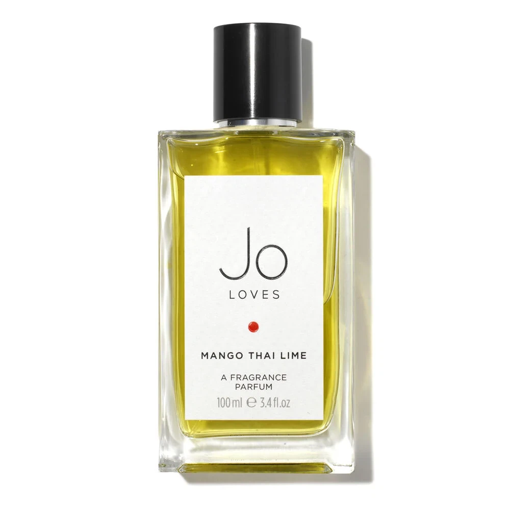 Jo Loves Mango Thai Lime Parfum Citrus Aromatic manufacturer bottle, linked from the supplied product catalogue.