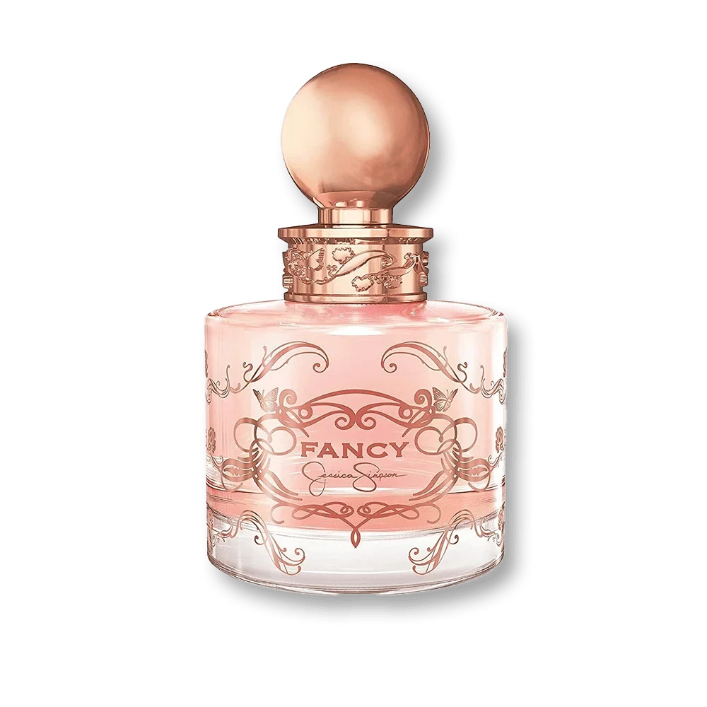 Jessica Simpson Fancy manufacturer bottle, linked from the supplied product catalogue.