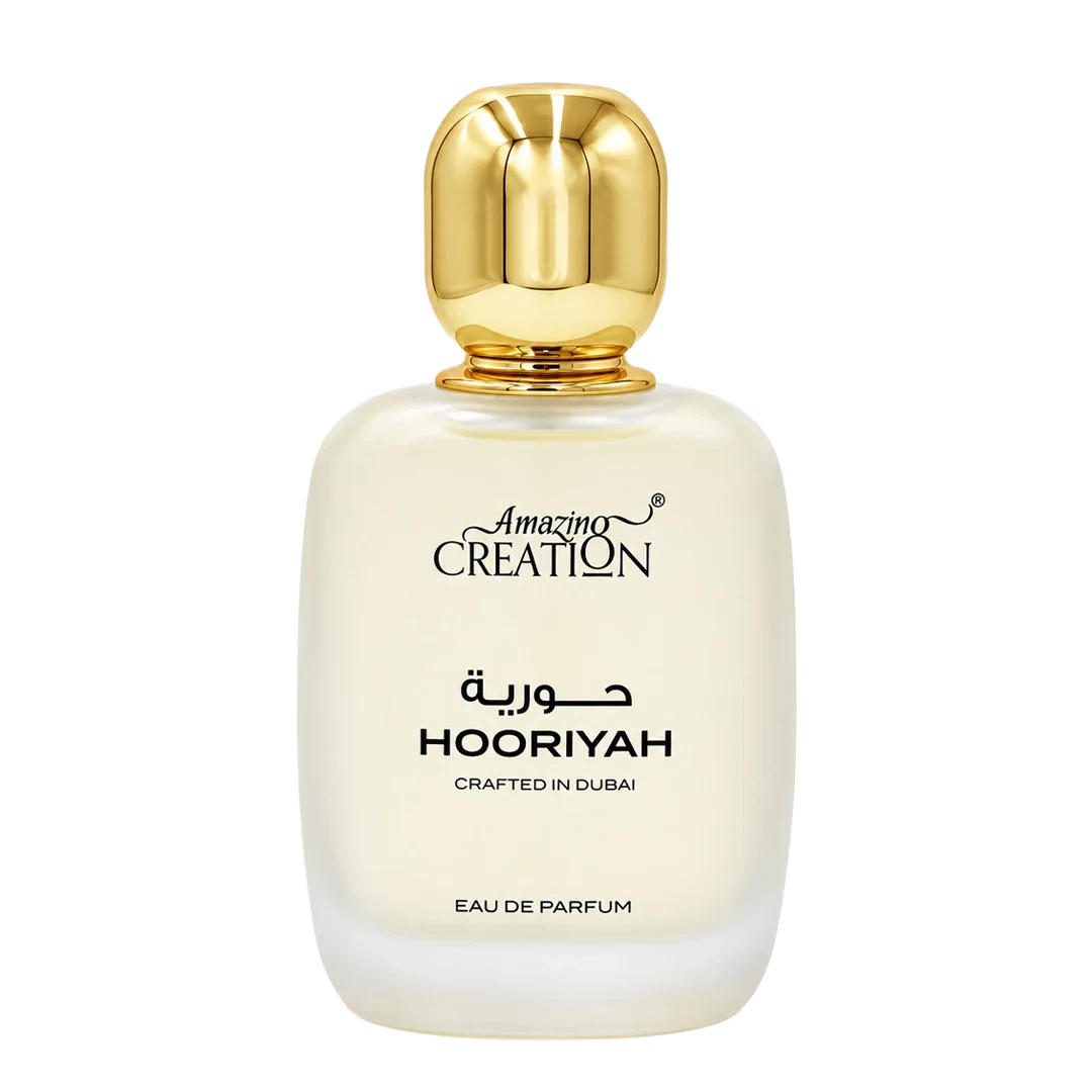 Amazing Creation Hooriyah manufacturer bottle, linked from the supplied product catalogue.
