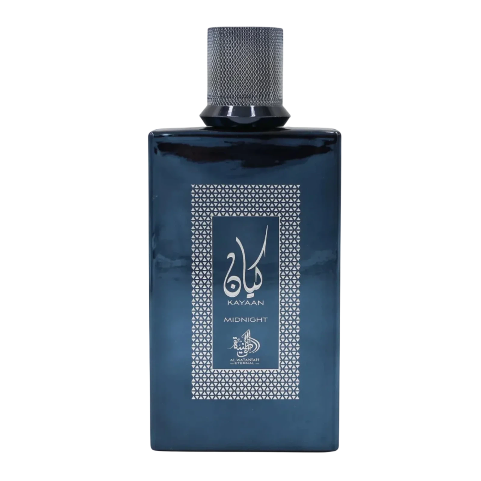 Al Wataniah Kayaan Midnight manufacturer bottle, linked from the supplied product catalogue.