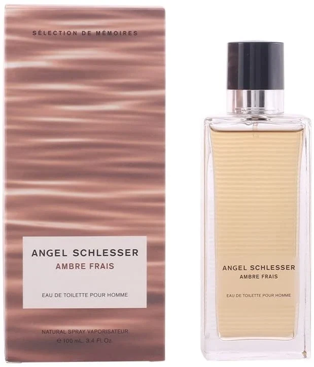 Angel Schlesser AMBRE FRAIS POUR HOMME manufacturer bottle, linked from the supplied product catalogue.
