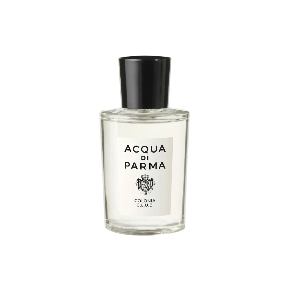 Acqua di Parma Colonia Club Woody Spicy manufacturer bottle, linked from the supplied product catalogue.