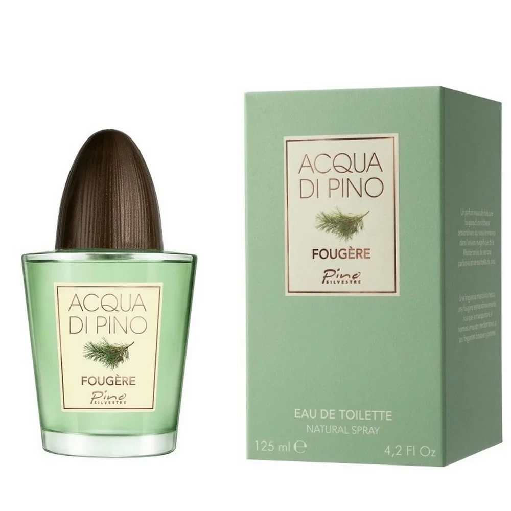 Pino Silvestre Acqua Di Pino Fougere manufacturer bottle, linked from the supplied product catalogue.