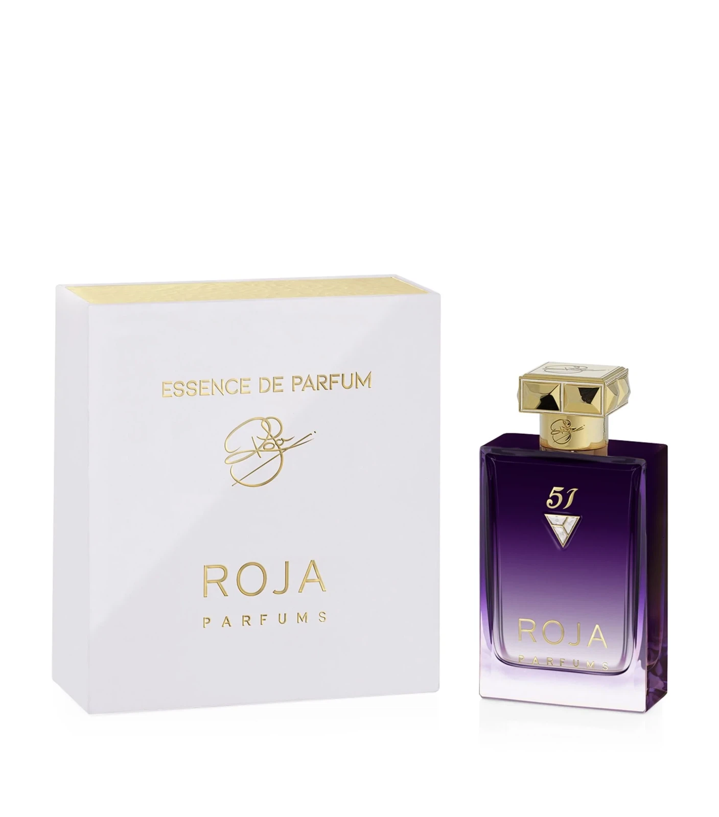 Roja Parfums 51 Pour Femme Essence de Parfum manufacturer bottle, linked from the supplied product catalogue.