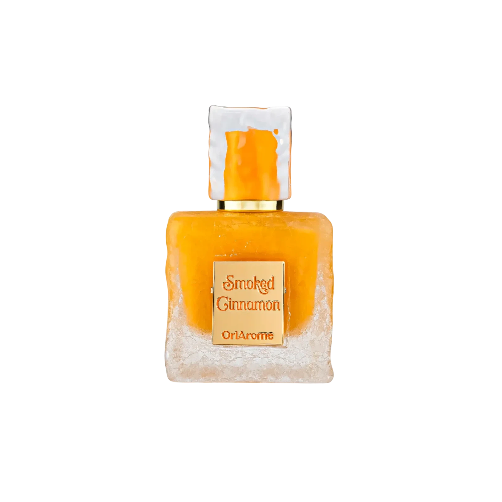 Oriarome Smoked Cinnamon Citrus Gourmand manufacturer bottle, linked from the supplied product catalogue.
