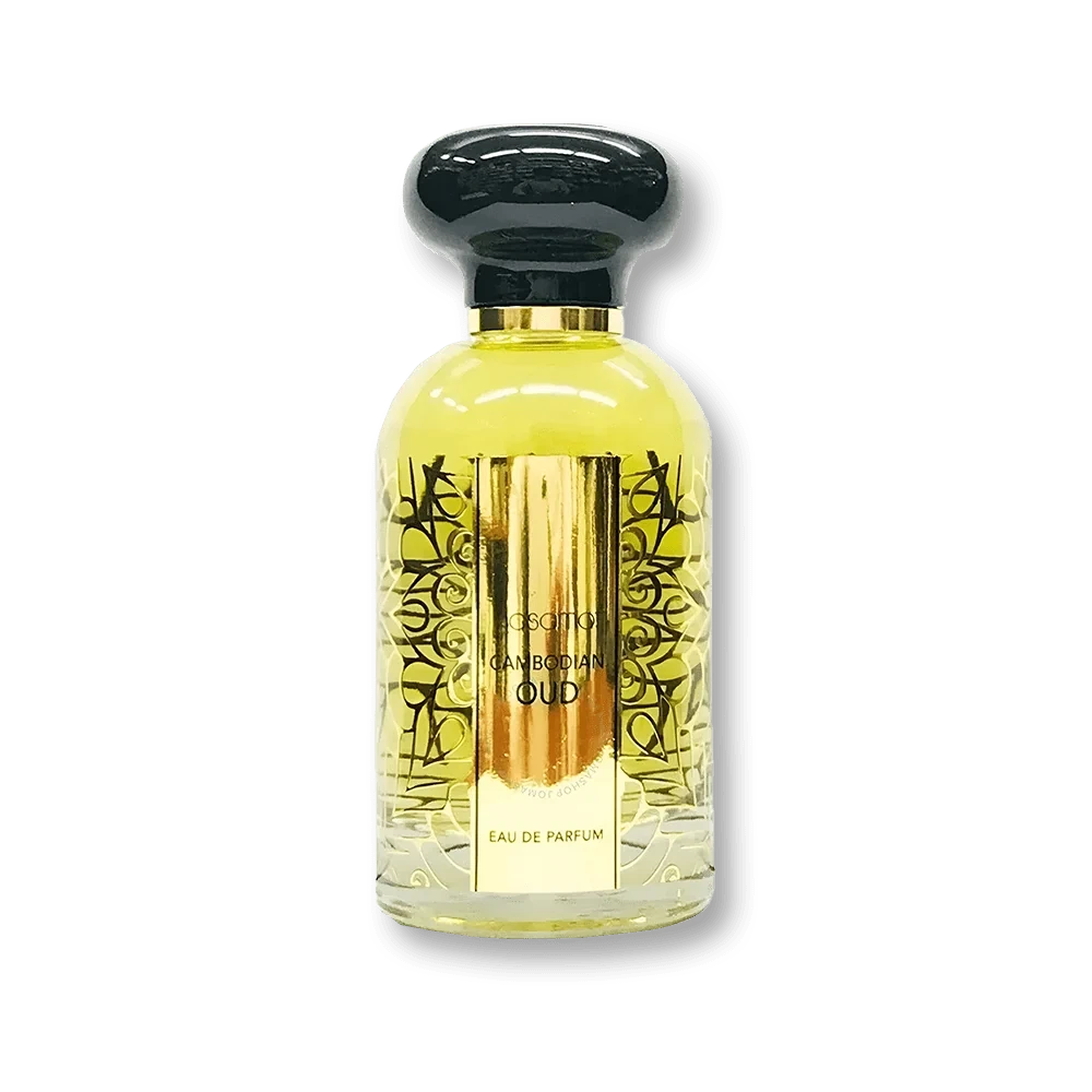 Nasamat Cambodian Oud Gold manufacturer bottle, linked from the supplied product catalogue.
