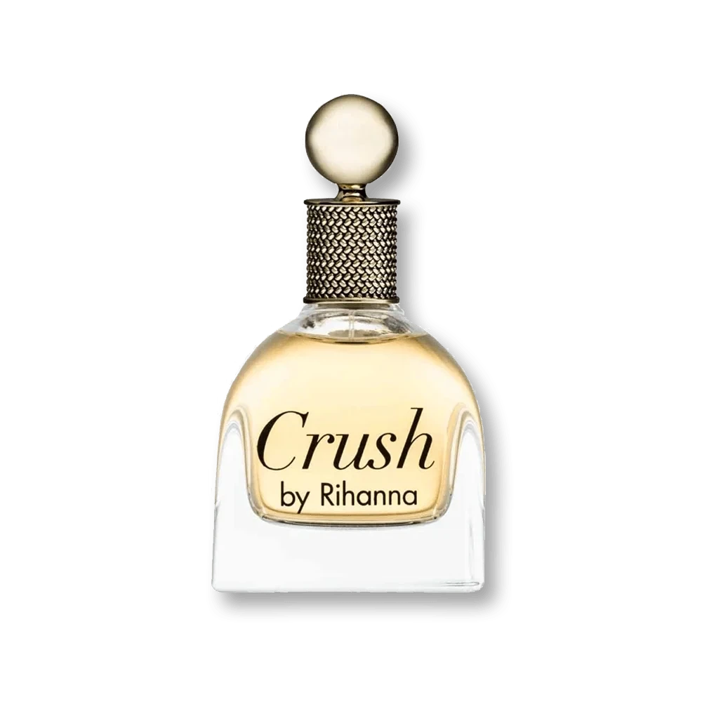 Rihanna Crush manufacturer bottle, linked from the supplied product catalogue.