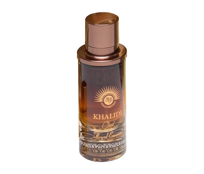 Noran Perfumes Khalidi Oud manufacturer bottle, linked from the supplied product catalogue.