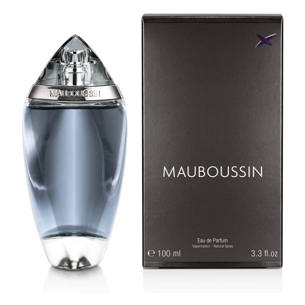 Mauboussin Perfume For Men EDP 100ml manufacturer bottle, linked from the supplied product catalogue.