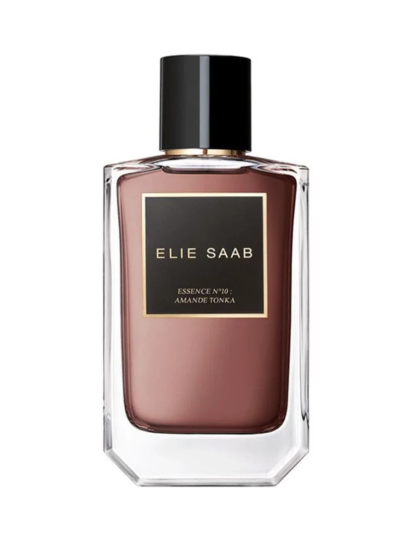 Elie Saab Essence No. 10 Amande Tonka ESSENCE De Parfum manufacturer bottle, linked from the supplied product catalogue.
