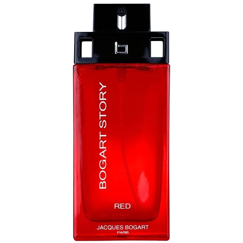 Jacques Bogart Bogart Story Red manufacturer bottle, linked from the supplied product catalogue.