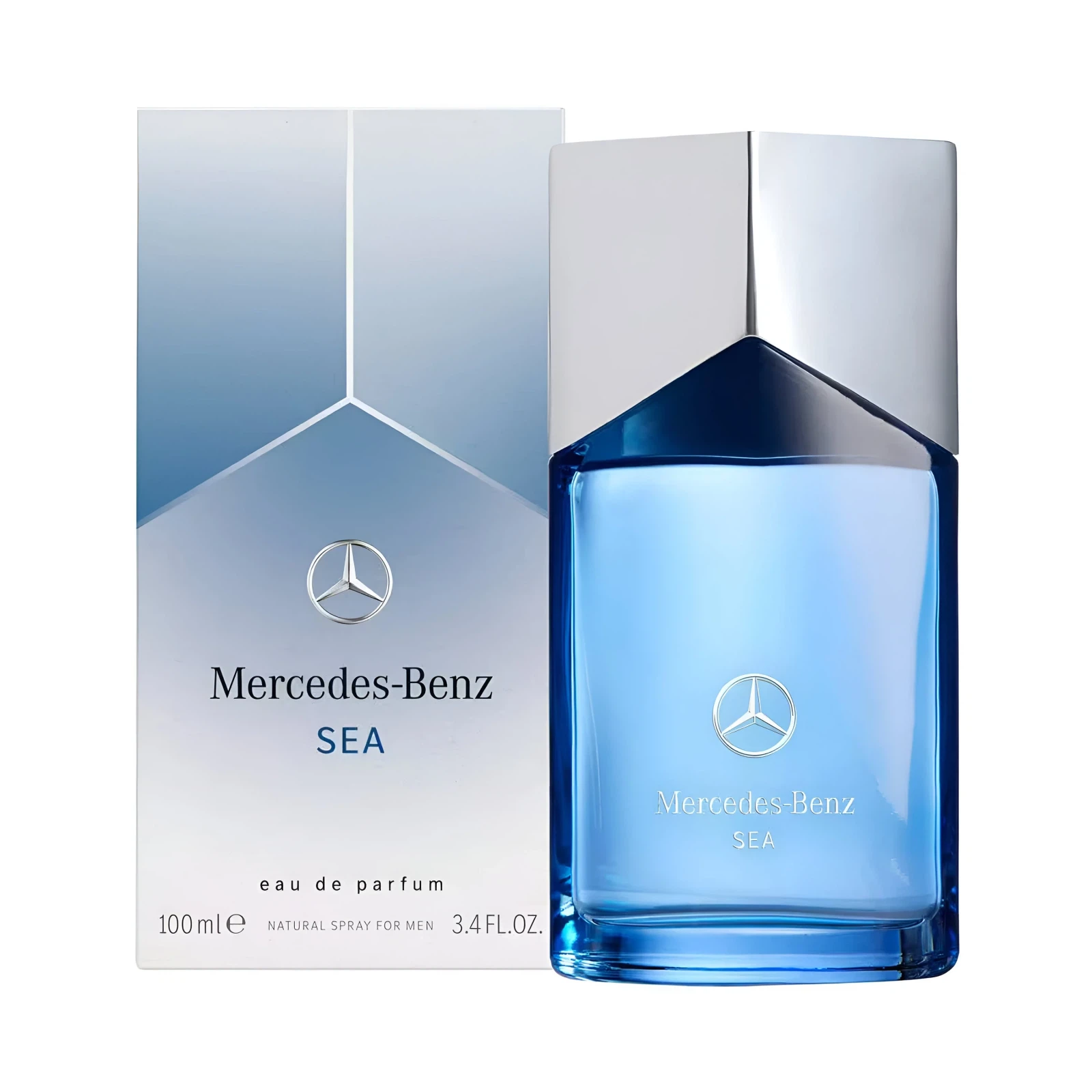 Mercedes Benz Sea manufacturer bottle, linked from the supplied product catalogue.