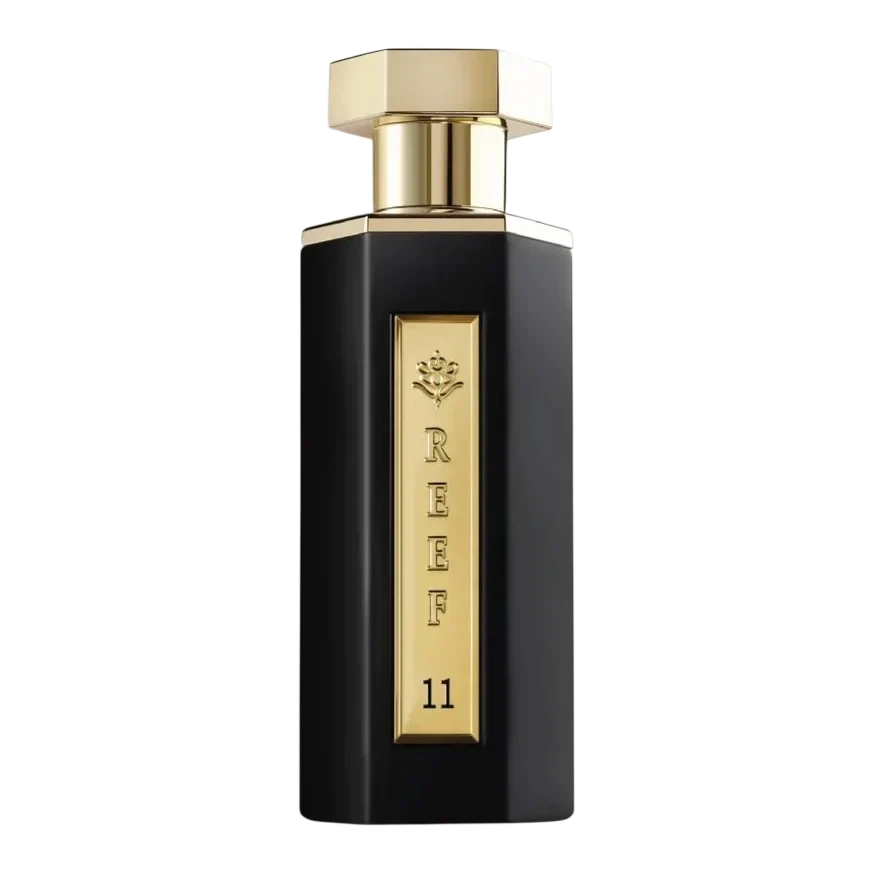 Reef 11 Parfum Floral Woody manufacturer bottle, linked from the supplied product catalogue.