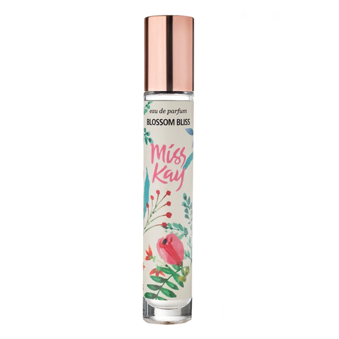 Miss Kay Blossom Bliss manufacturer bottle, linked from the supplied product catalogue.