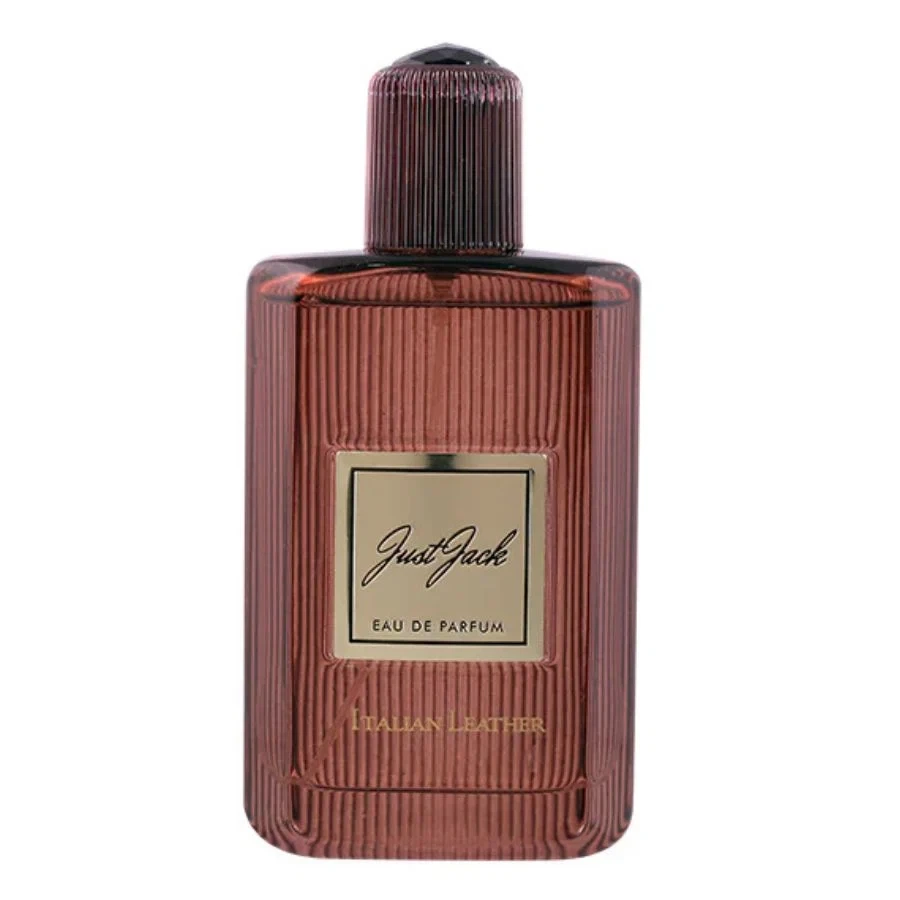 Just Jack Italian Leather manufacturer bottle, linked from the supplied product catalogue.