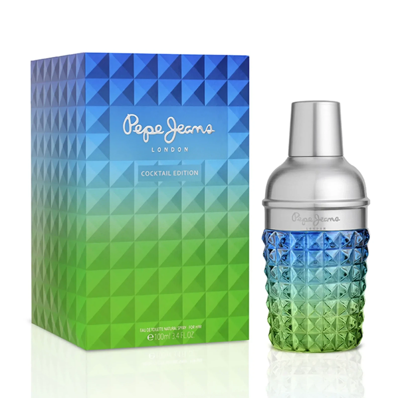 Pepe Jeans Cocktail Edition manufacturer bottle, linked from the supplied product catalogue.