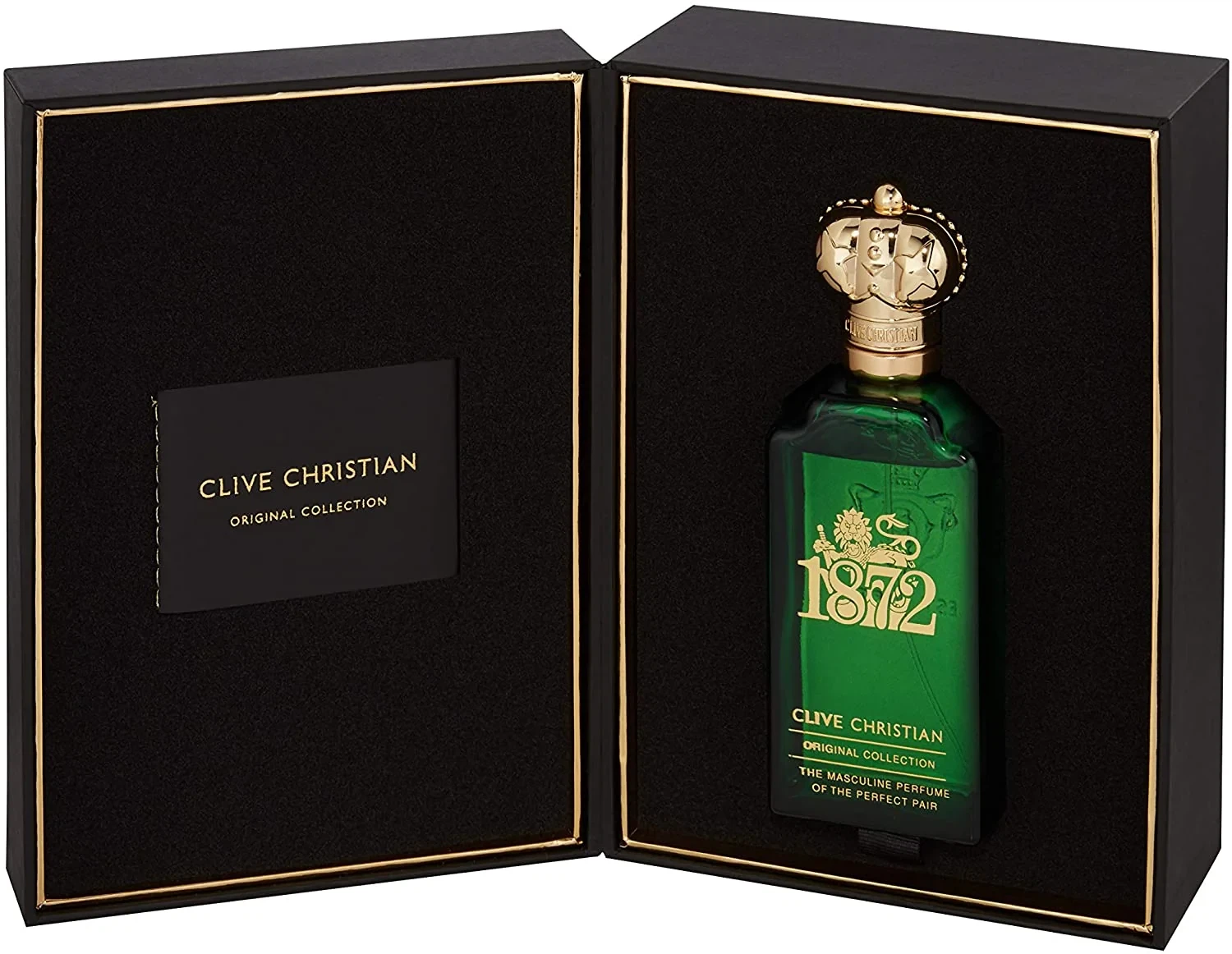 Clive Christian 1872 (Men) manufacturer bottle, linked from the supplied product catalogue.