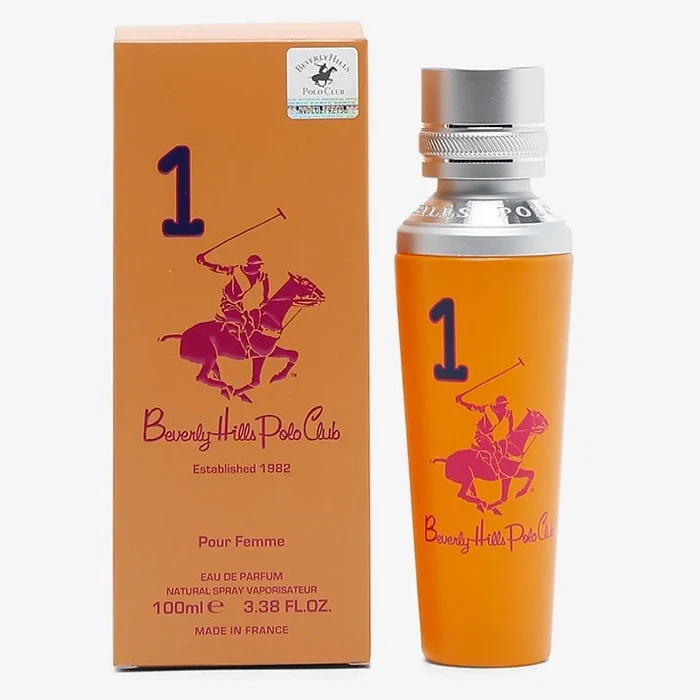 Beverly Hills Polo Club 1 Sport Pour Femme manufacturer bottle, linked from the supplied product catalogue.