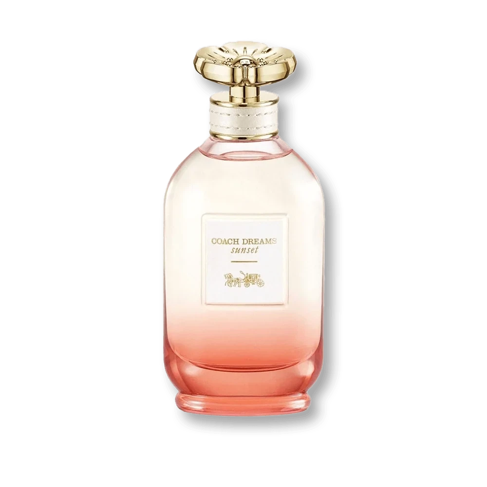 Coach Coach Dreams Sunset manufacturer bottle, linked from the supplied product catalogue.