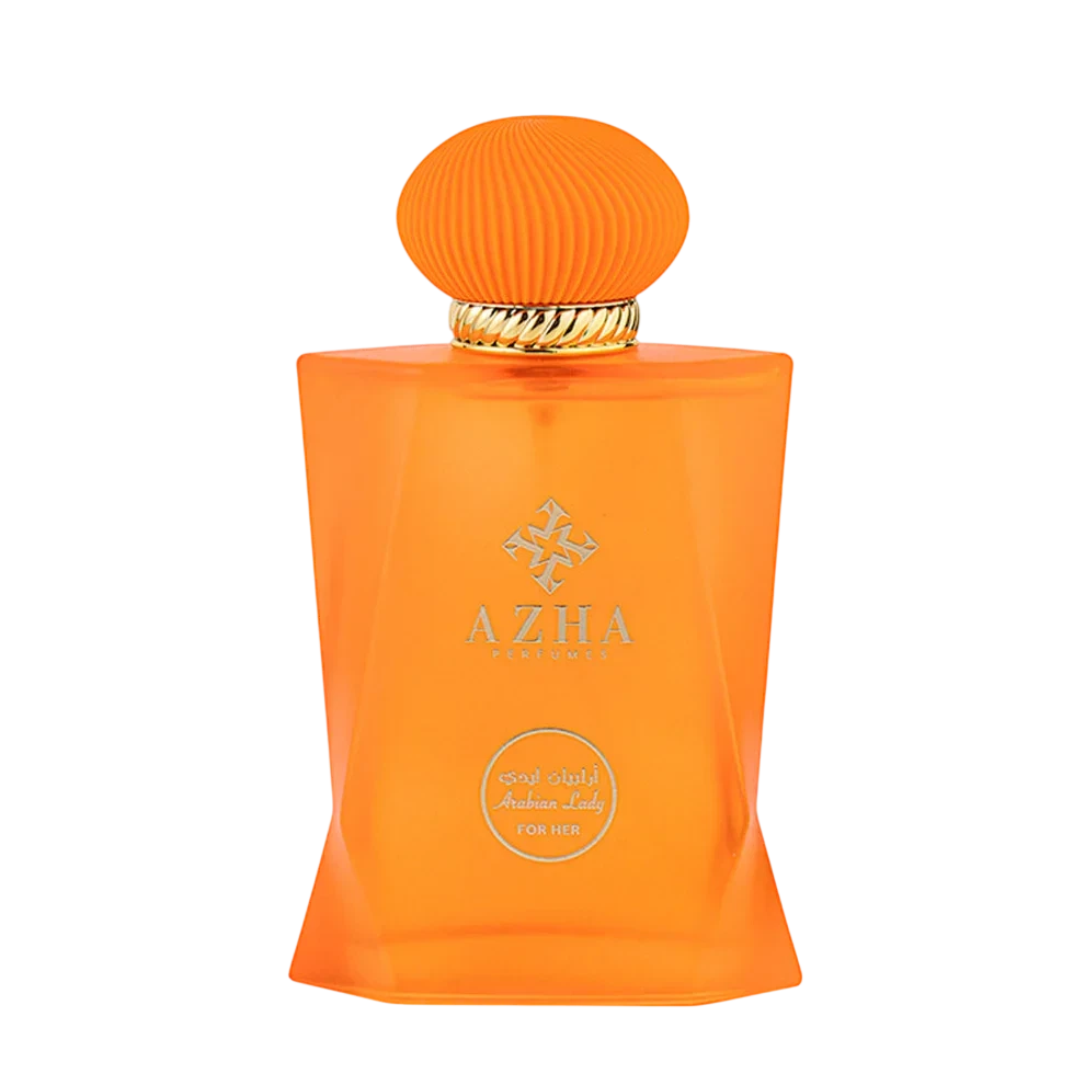 Azha Arabian Lady Floral Fruity manufacturer bottle, linked from the supplied product catalogue.