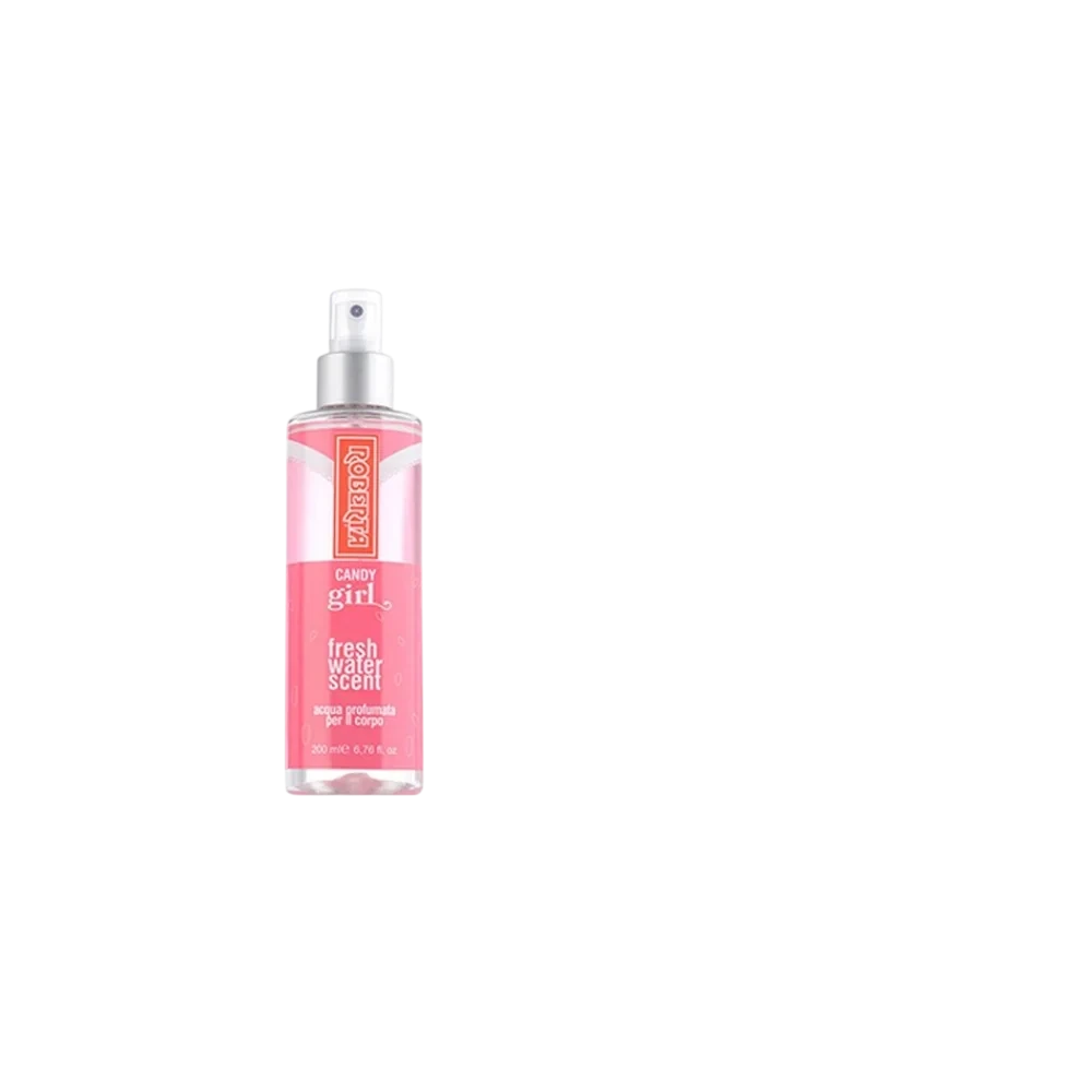 Roberta Candy Girl Fresh Water Scent manufacturer bottle, linked from the supplied product catalogue.