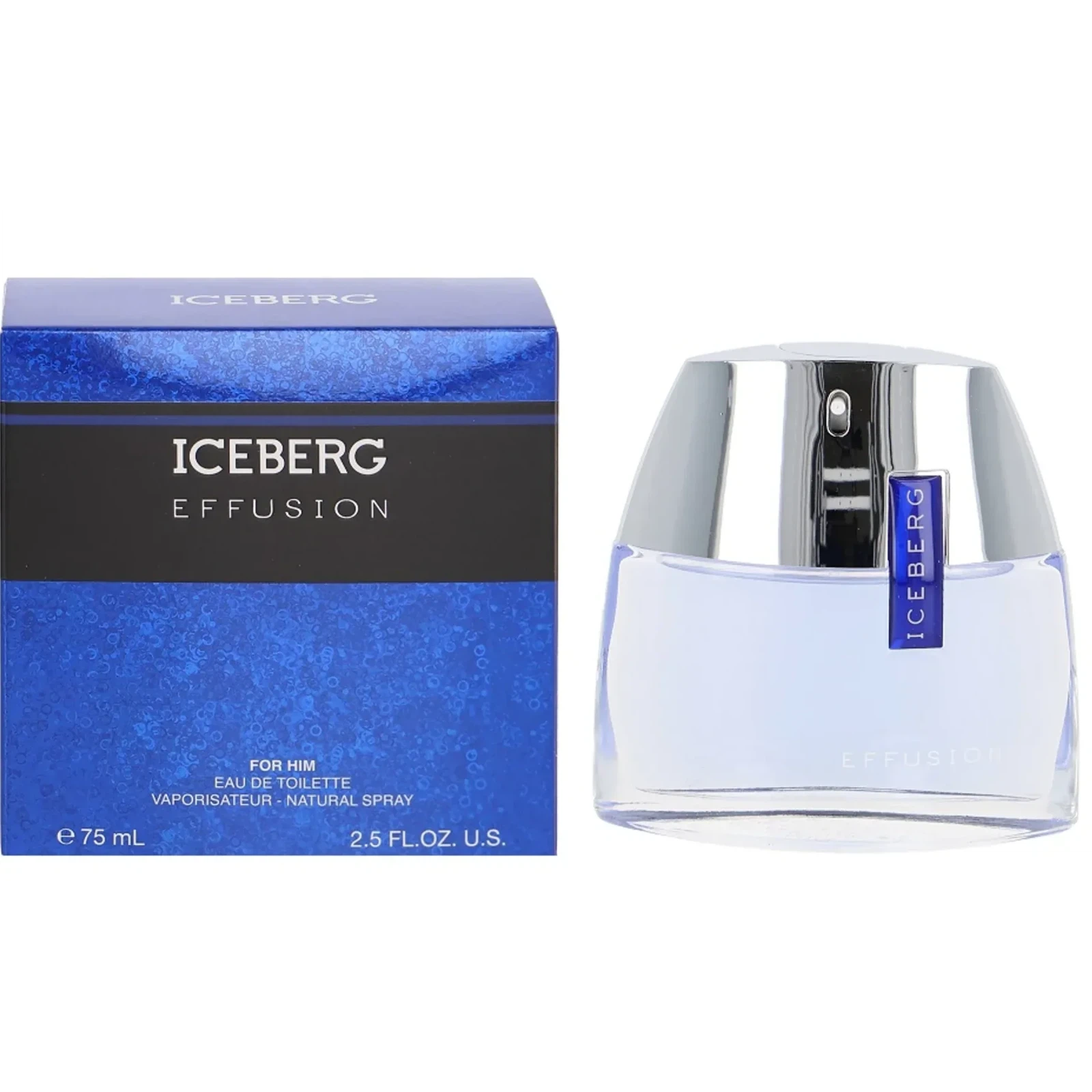 Iceberg Effusion For Him manufacturer bottle, linked from the supplied product catalogue.