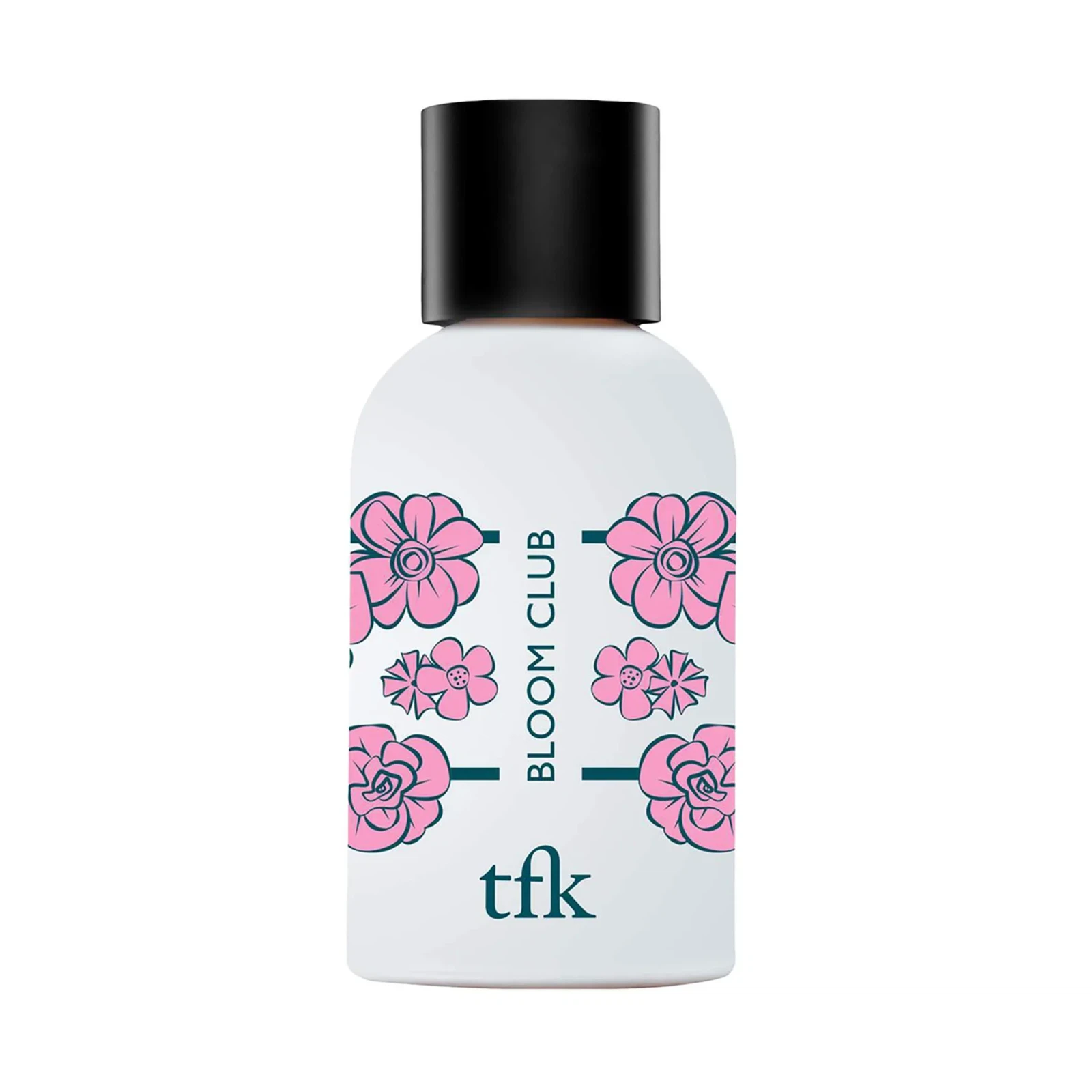Tfk Bloom Club manufacturer bottle, linked from the supplied product catalogue.