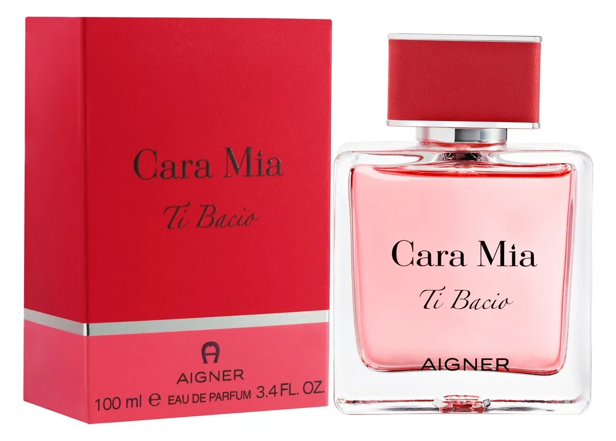 Etienne Aigner CARA MIA TI BACIO manufacturer bottle, linked from the supplied product catalogue.