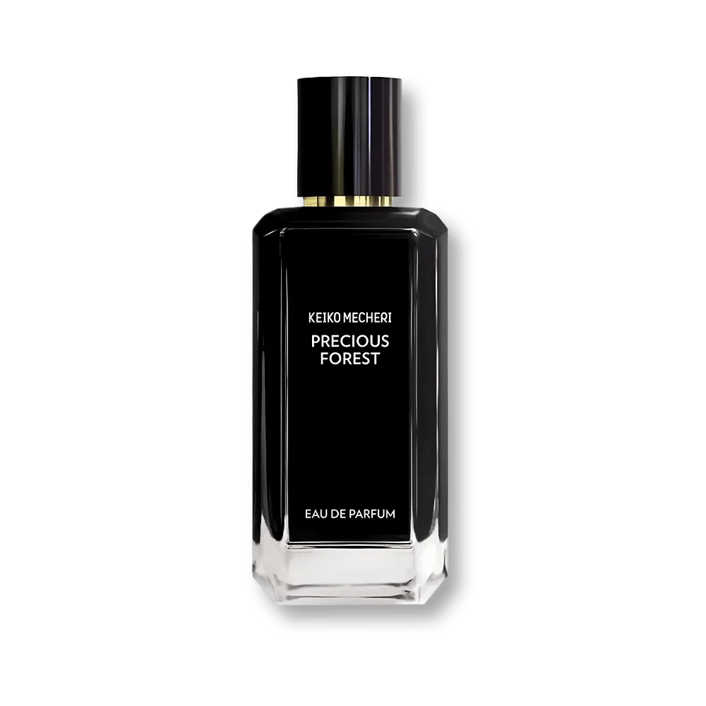 Keiko Mecheri Precious Forest manufacturer bottle, linked from the supplied product catalogue.