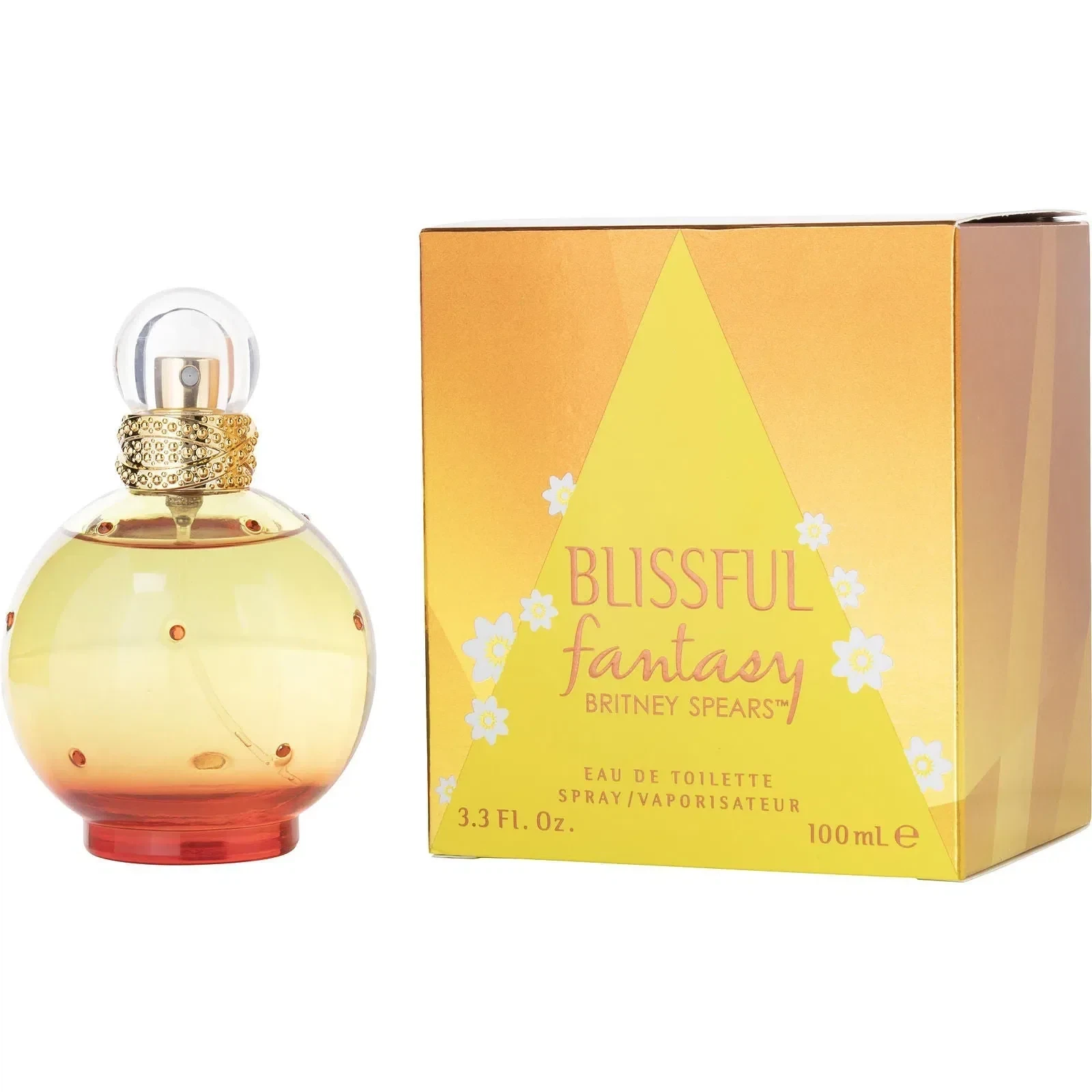 Britney Spears Blissful Fantasy manufacturer bottle, linked from the supplied product catalogue.