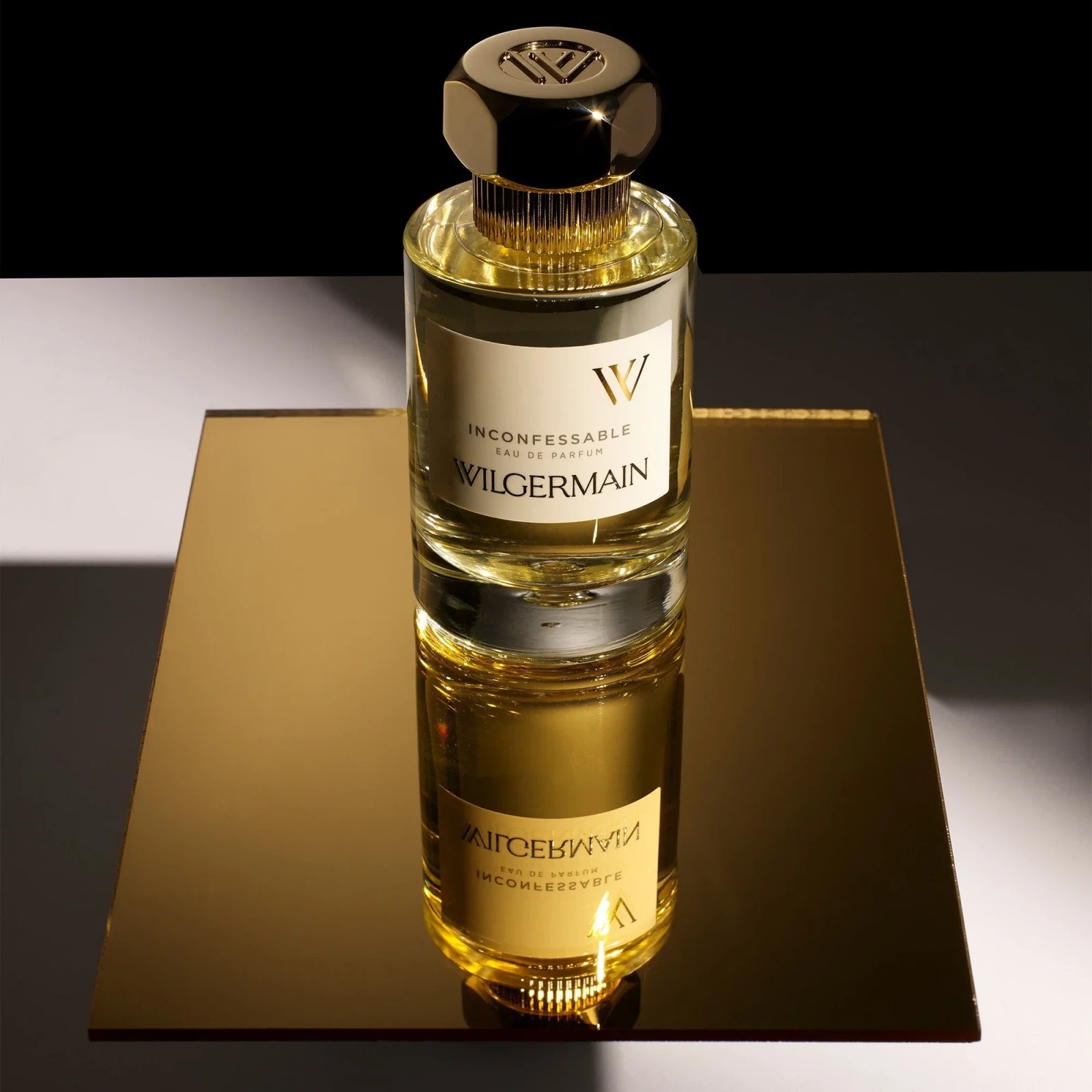 Wilgermain Inconfessable manufacturer bottle, linked from the supplied product catalogue.