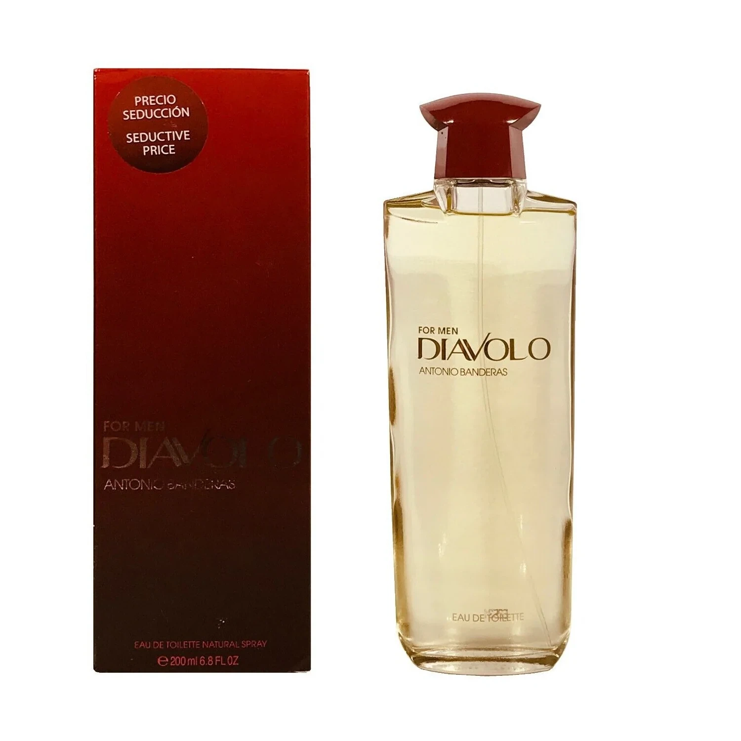 Antonio Banderas Diavolo manufacturer bottle, linked from the supplied product catalogue.