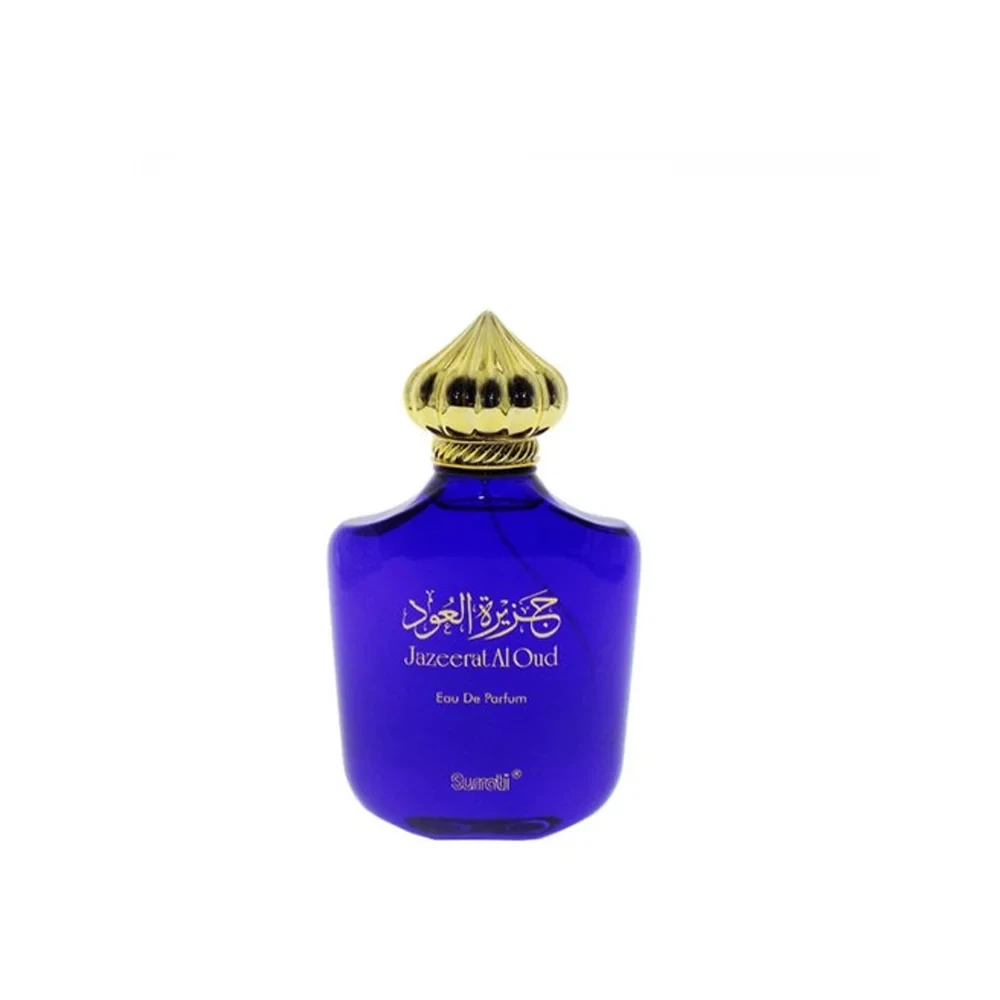 Surrati Jazeerat Al Oud manufacturer bottle, linked from the supplied product catalogue.