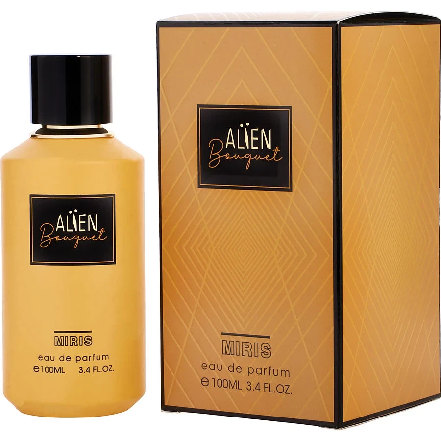 Miris Alien Bouquet manufacturer bottle, linked from the supplied product catalogue.