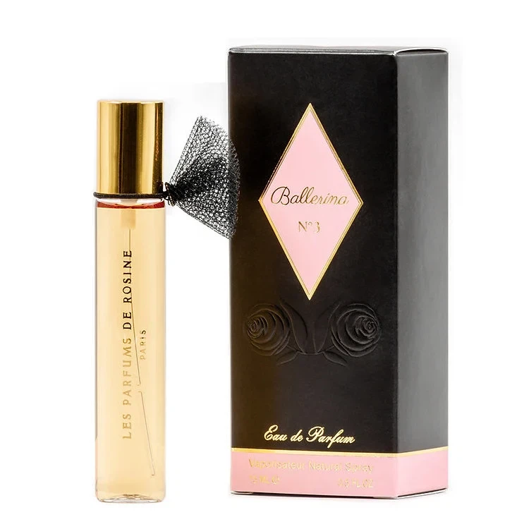 Les Parfums De Rosine Ballerina No. 3 manufacturer bottle, linked from the supplied product catalogue.