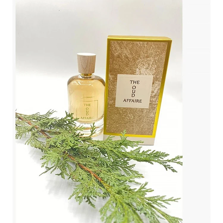 Lucianno Oud Affaire manufacturer bottle, linked from the supplied product catalogue.