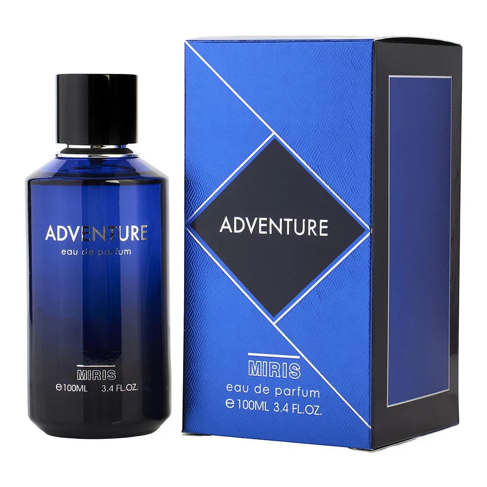 Miris Adventure manufacturer bottle, linked from the supplied product catalogue.