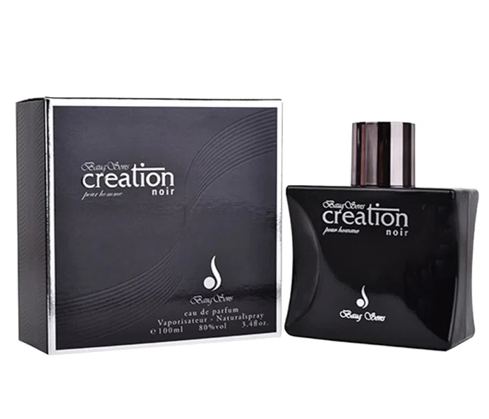 Baug Sons Creation Intense Noir manufacturer bottle, linked from the supplied product catalogue.