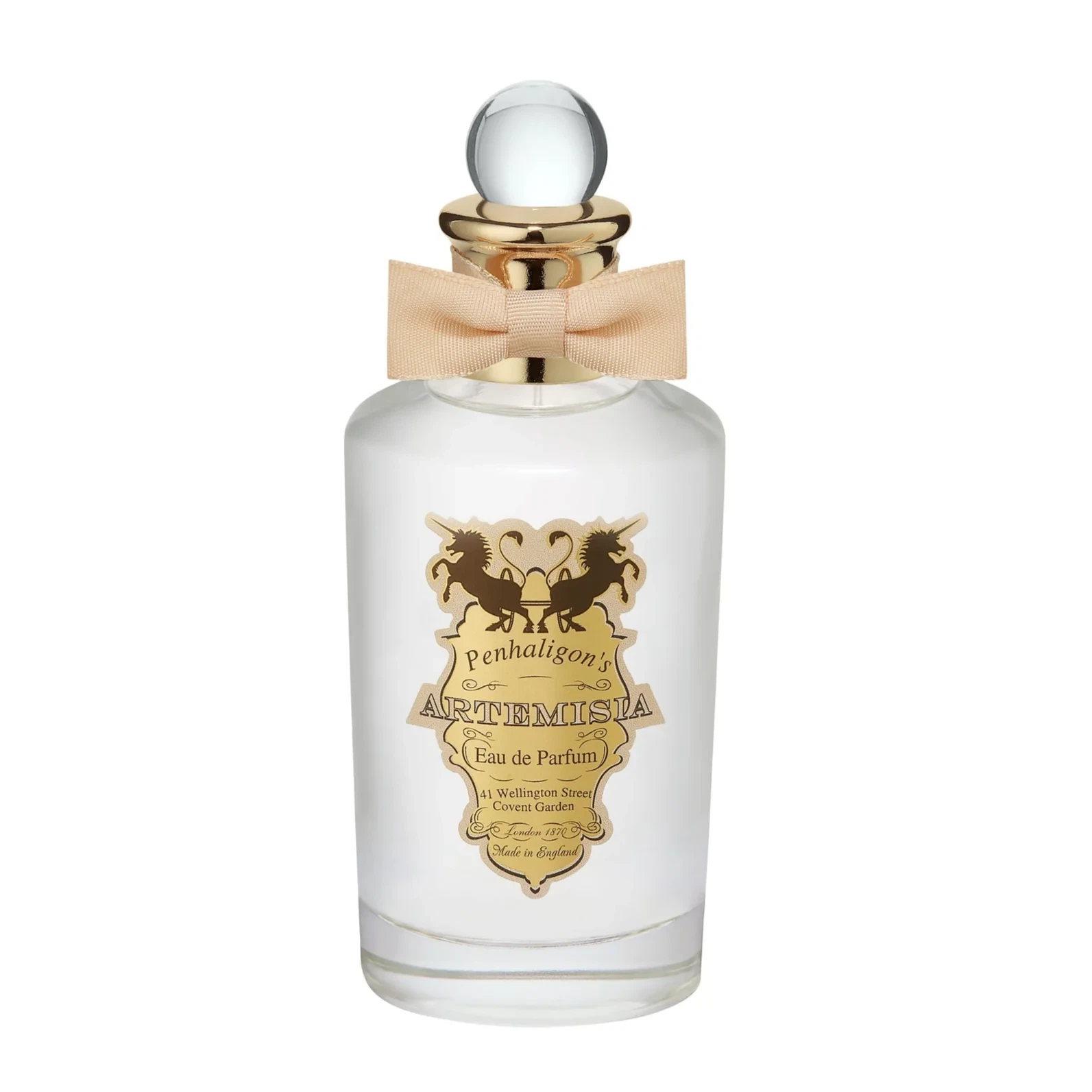 Penhaligon's Artemisia manufacturer bottle, linked from the supplied product catalogue.