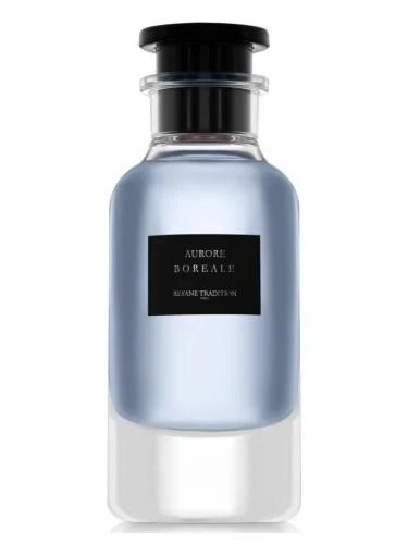 Reyane Tradition AURORE BOREALE manufacturer bottle, linked from the supplied product catalogue.