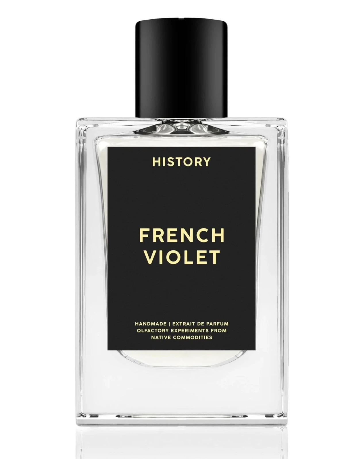 History French Violet manufacturer bottle, linked from the supplied product catalogue.