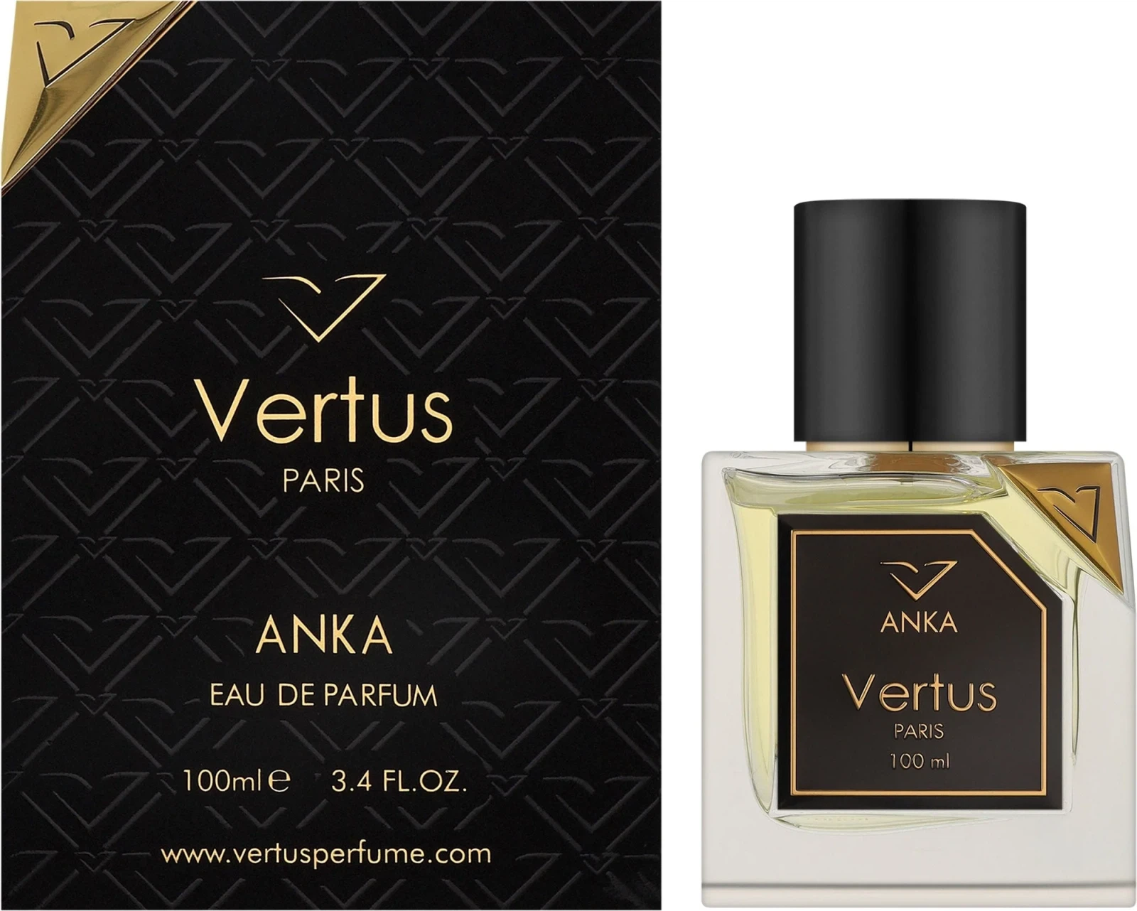 Vertus Anka manufacturer bottle, linked from the supplied product catalogue.